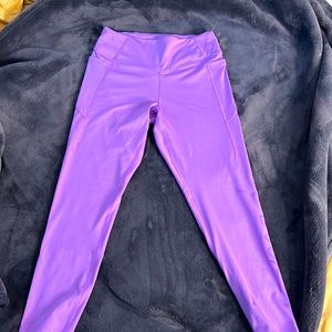 Chole x Halle PINK Workout Leggings Size Large